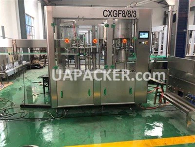 آلة تعبئة زجاجات المياه الصغيرة